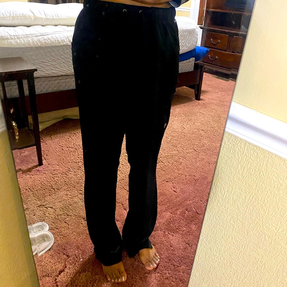 Black Healing Hands scrub pants